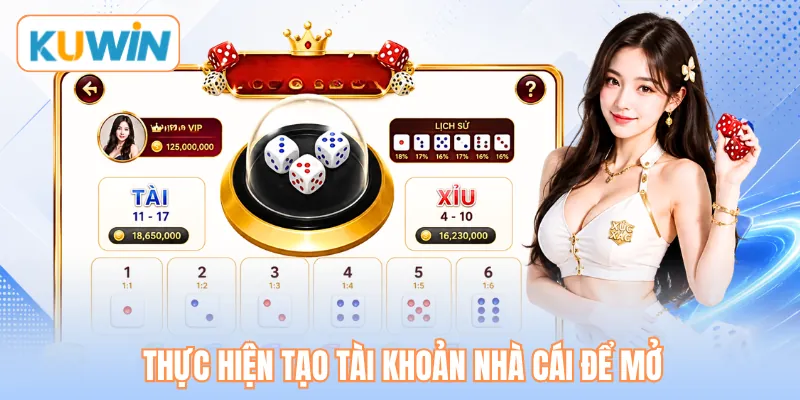 Thực hiện tạo tài khoản nhà cái để mở Thực hiện tạo tài khoản nhà cái để mở